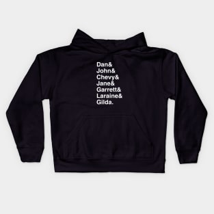 SNL Original Players List Kids Hoodie